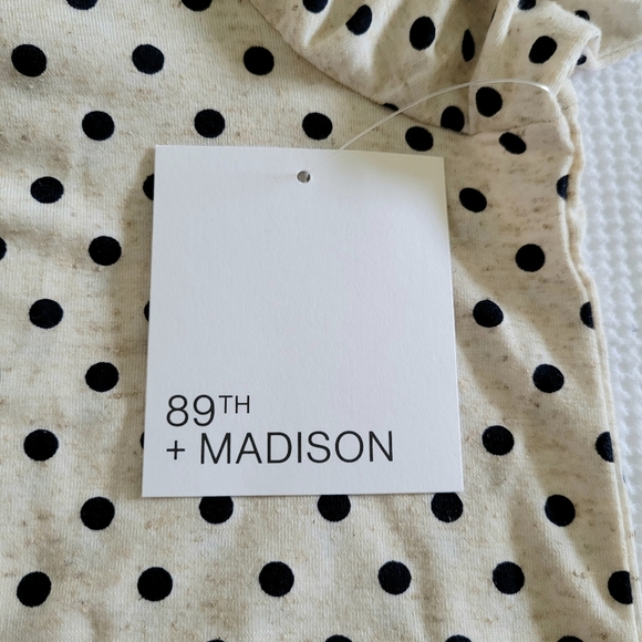 89th + Madison Polka Dot Top - NWT - Picture 8 of 12